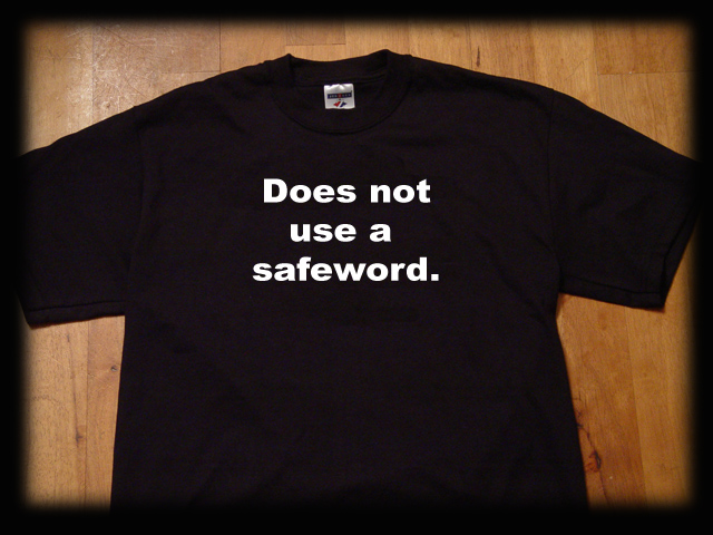 does not use a safeword